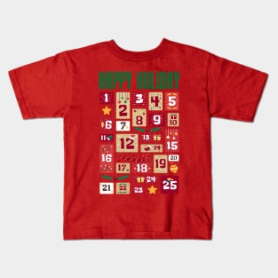 Cute Christmas Gift Merry And Bright Kids T-Shirt